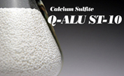 Granules of calcium sulfite, Q-ALU®️ ST-10