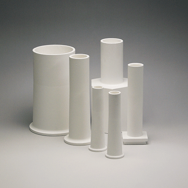 Sample products made of aluminium oxide ceramics, TATECERA® CAL produced by Tateho Chemical